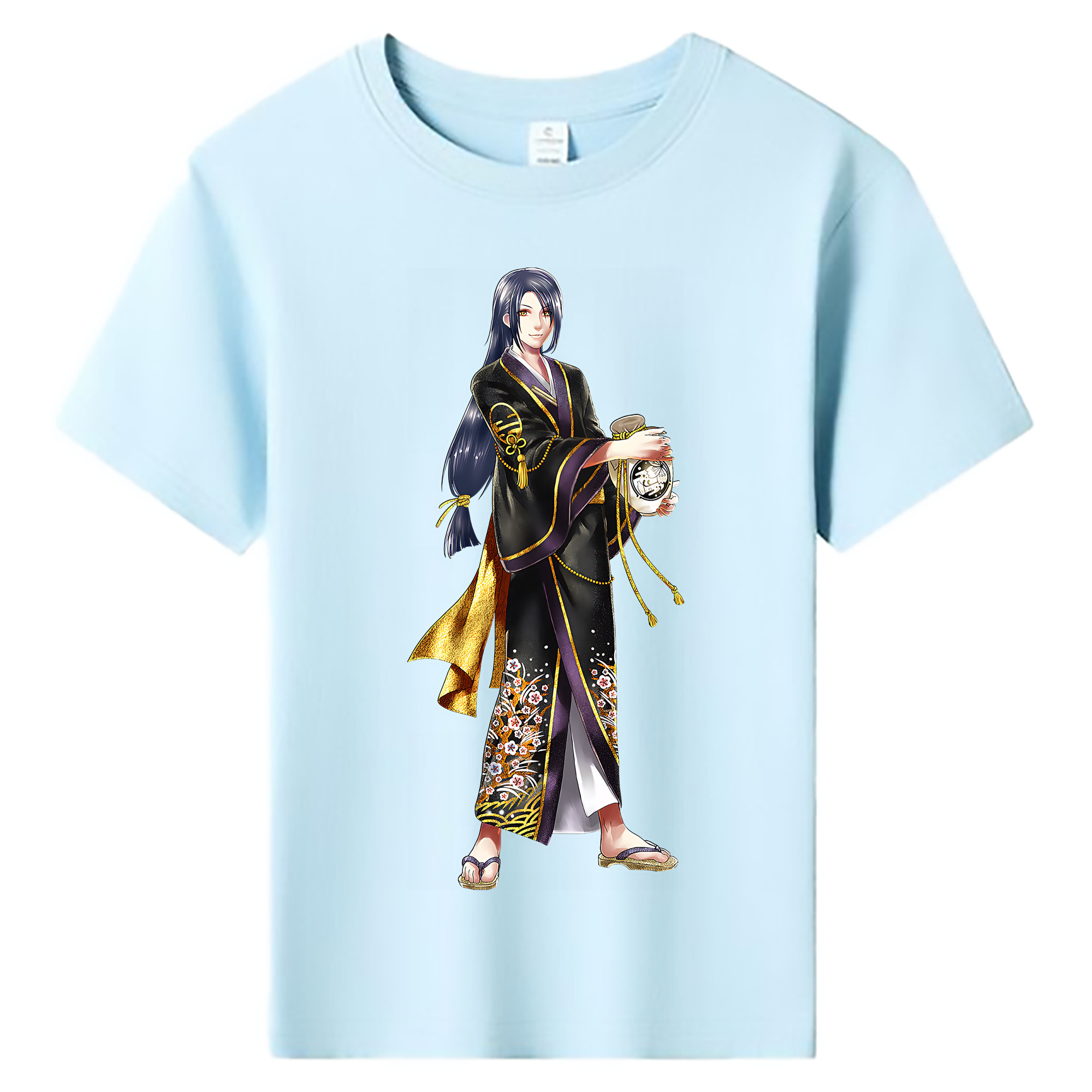 （画像用） 刀剣乱舞 Touken Ranbu 綿100％キッズTシャツ（フロントプリント）
